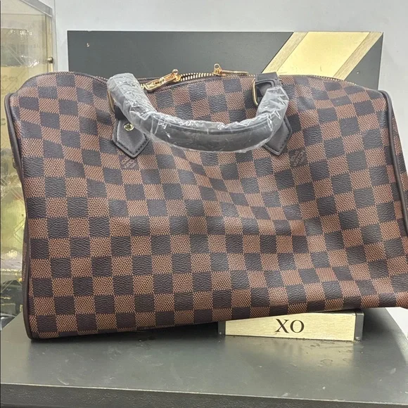 Checkered bag